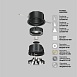 Встраиваемый светильник Technical Wise DL057-10W3K-B - фото