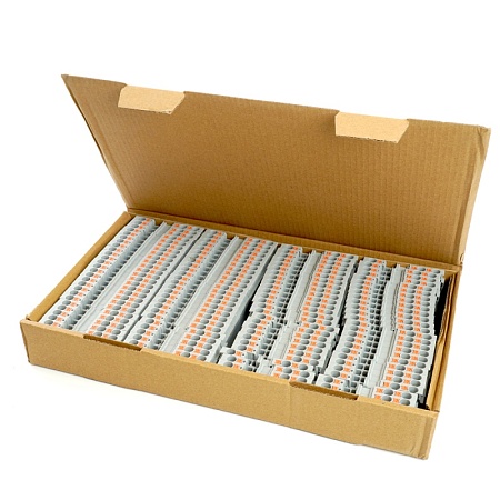 Зажим пружинный, 3-проводной проходной ЗНИ - 4 ,JXB PT 4  TW, серый LD573-1-25 - фото