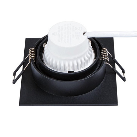 Точечный встраиваемый светильник ARTE LAMP A2465PL-1BK - фото