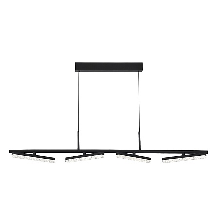 Светильник подвесной ST-Luce черный/прозрачный LED 1*32W 4000K SL1018.403.04 - фото