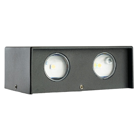 Светильник уличный светодиодный Feron DH901, 8W, 700Lm, 3000K, черный - фото