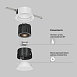 Встраиваемый светильник Technical Wise DL057-7W3K-W - фото