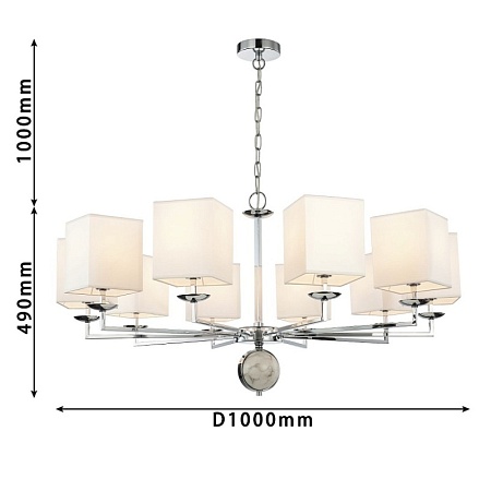 Подвесная люстра Favourite 2821-10P - фото