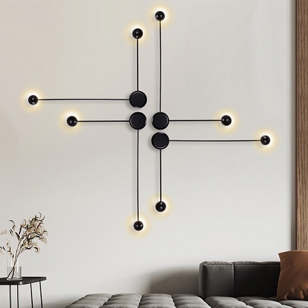 Бра Pin Wall Light A Black Imperiumloft 212752-22 - фото