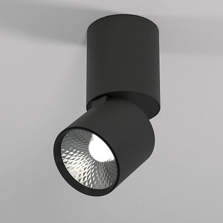 Светильник потолочный поворотный светодиодный Sens 10W 4000K чёрный 25042/LED Elektrostandard - фото