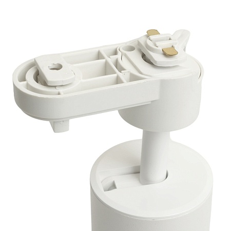 Светильник Feron AL178 трековый однофазный на шинопровод под лампу GU10, белый серебро - фото