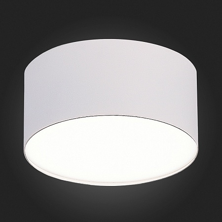Светильник потолочный Белый LED 1*12W 4000K 1 080Lm Ra>90 120° IP20 D120xH55 185-265V ST606.542.12 - фото