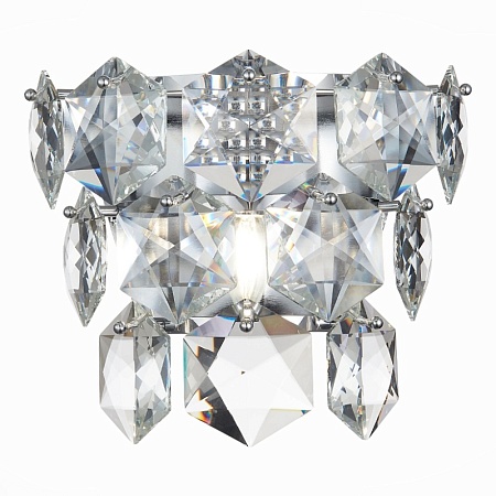 Бра ST-Luce Хром/Прозрачный E14 1*40W SL1631.101.01 - фото