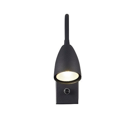 Светильник настенный ST-Luce Черный/Черный GU10 1*3W SL1014.401.01 - фото