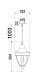 Подвесной светильник Outdoor Rivoli O027PL-01B - фото