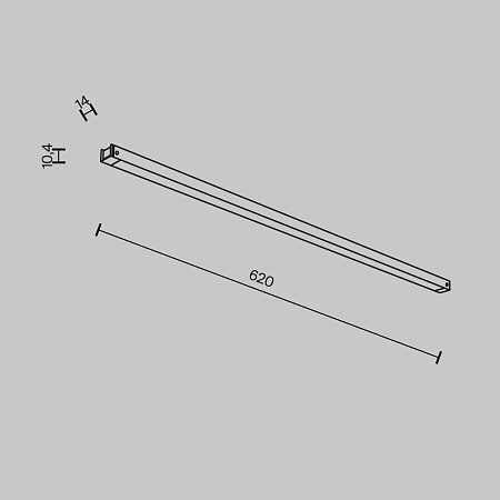 Трековый светильник Technical BASIS TR173-1-16WTW-B - фото