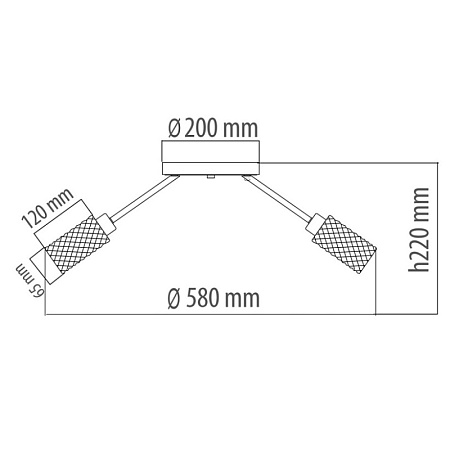 Люстра de markt DeMarkt Олимпия 638013606 - фото