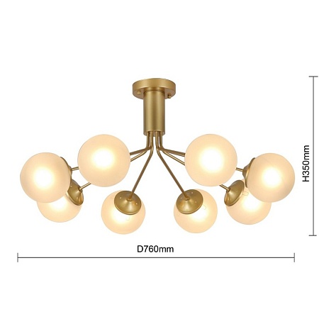 Потолочная люстра F-Promo 2631-8U - фото