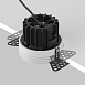 Встраиваемый светильник Technical Round DL058-12W2.7K-TRS-B - фото