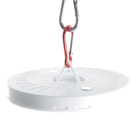 Фонарь кемпинговый Feron TH2501 с карабином, NLO-24 на батарейках 4*AA - фото