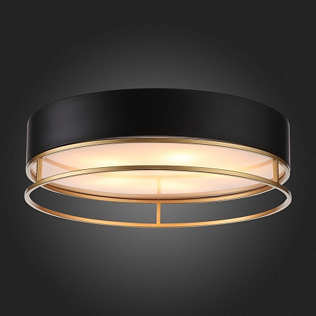 Светильник потолочный ST-Luce Черный, Матовое золото/Белый E27 5*40W SL1127.432.05 - фото