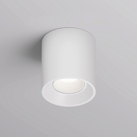 DK3090-WH Светильник накладной IP 20, 10 Вт, GU5.3, LED, белый/белый, пластик - фото