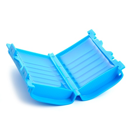 LD549 Коробка изоляционная с гелем, 450V, 74х46х26, синий - фото