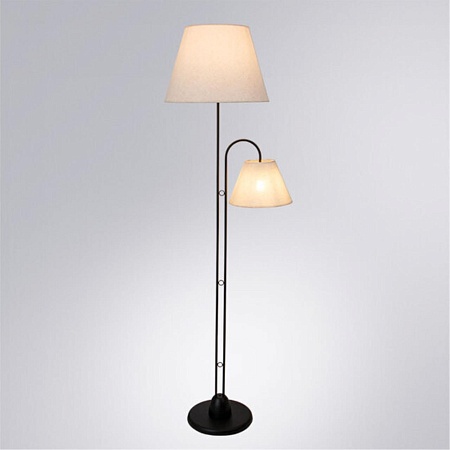 Торшер Arte Lamp ALEA A5068PN-2BK - фото