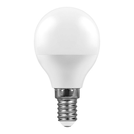 Лампа светодиодная Feron LB-95 Шарик E14 7W 175-265V 2700K - фото