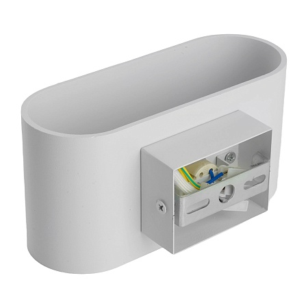 Светильник настенный Feron ML1780 Oval MR16 35W, 230V, G9,15W, белый IP20 - фото