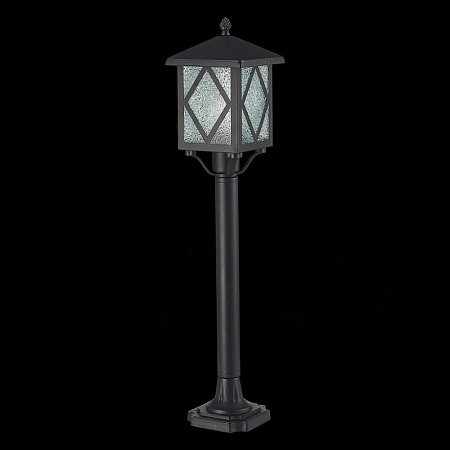 Светильник уличный наземный ST-Luce Черный/Черный, Прозрачный E27 1*60W SL084.415.01 - фото