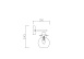 Настенный светильник (бра) Freya Circle FR5183WL-01G - фото