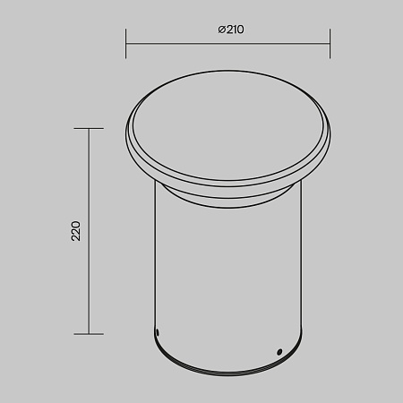 Ландшафтный светильник Outdoor Grip O460FL-L10GF3K - фото
