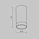 Потолочный светильник Outdoor O500CL-L5B3K - фото
