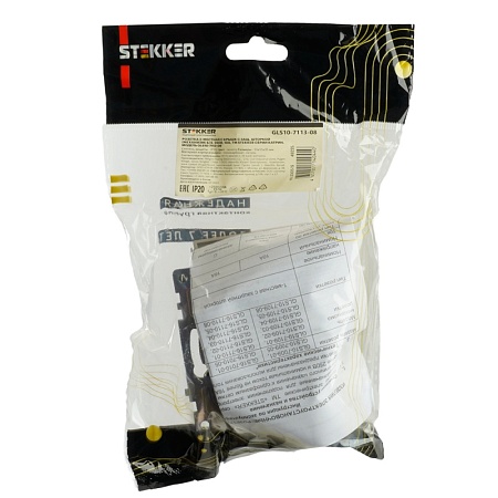 GLS10-7113-08 Розетка 2-местная с защитной шторкой (механизм) б/з, 250В, 10А, серия Катрин, золото - фото