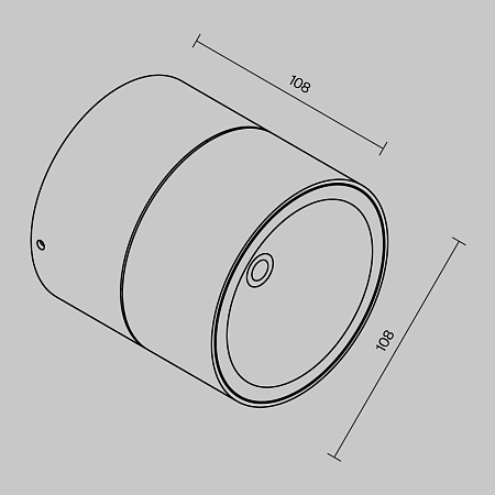Потолочный светильник Outdoor Spin O310CL-L12GF3K - фото