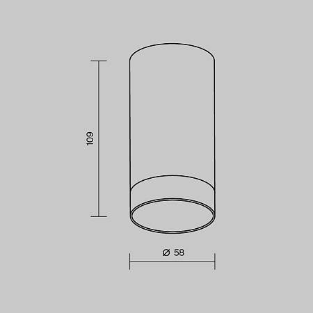 Потолочный светильник Outdoor O500CL-L5W3K - фото