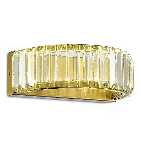 Светильник настенный ST-Luce Латунь/Прозрачный LED 1*13W 4000K SL1622.301.01 - фото