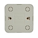 Розетка 1-местная б/з открытой установки, STEKKER, 250В, 10А, IP20, серия София, серебро, MST10-11-03 - фото