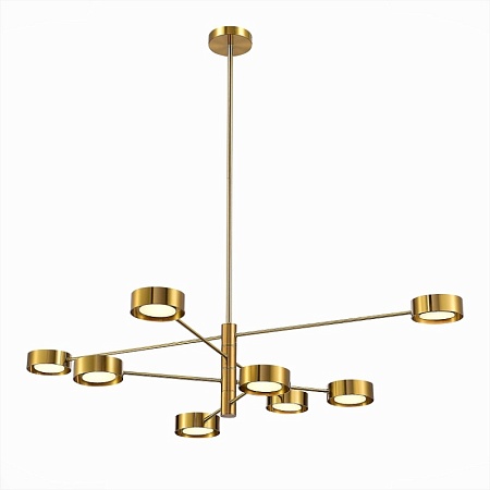 Светильник потолочный ST-Luce Латунь/Латунь LED 8*5W 3000K SL6504.302.08 - фото