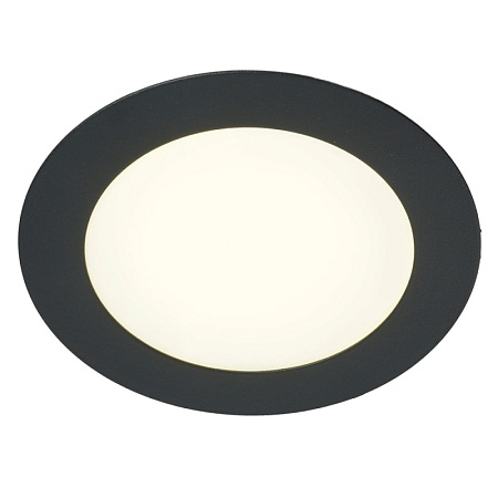 Светодиодный светильник Feron AL500 встраиваемый 9W 4000K черный - фото