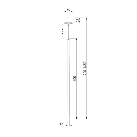 Подвесной светодиодный светильник Flinn 3W 4000К белый 50262 LED Elektrostandard - фото