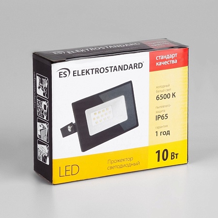 Уличный светодиодный прожектор 10W 6500K IP65 010 FL LED - фото