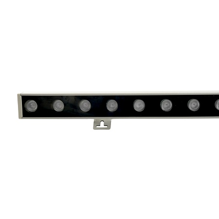 LL-893 Светодиодный линейный прожектор для подсветки стен, синий, 970*40*25mm, 24W DC24V, IP65 - фото
