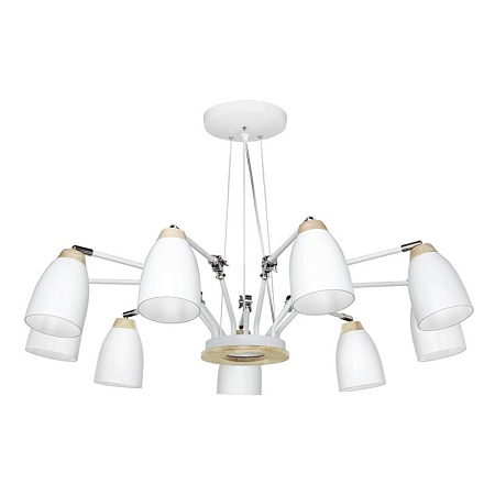 LOFT4402/9WH Подвесная люстра LOFT IT Watchman - фото