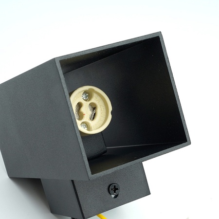 Светильник  настенный Feron ML1740 QUAD   MR16 35W, 230V, 2*GU10,  чёрный IP20 - фото