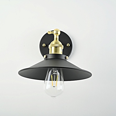 Бра Atlantis Chain Wall Lamp Black White Imperiumloft 84880-22 - фото