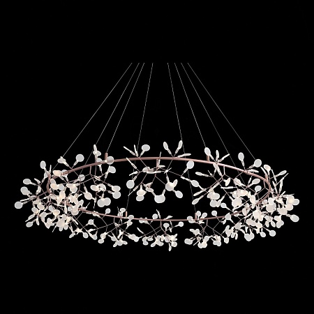Люстра подвесная ST-Luce Медный/Белый LED 324*0,5W 3500K (из 2-х коробок) SL379.203.324 - фото