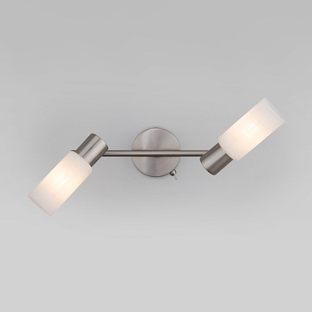 Настенный светильник Eurosvet 20043/2 сатин-никель - фото