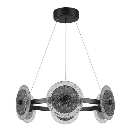 Светильник подвесной ST-Luce черный/дымчатый LED 1*34W 4000K SL6142.433.01 - фото