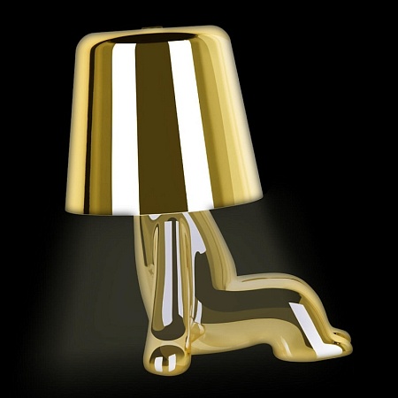 10233/D Gold Настольная лампа LOFT IT Brothers - фото