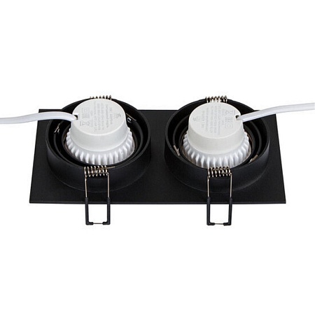 Точечный встраиваемый светильник Arte Lamp TARF A2168PL-2BK - фото