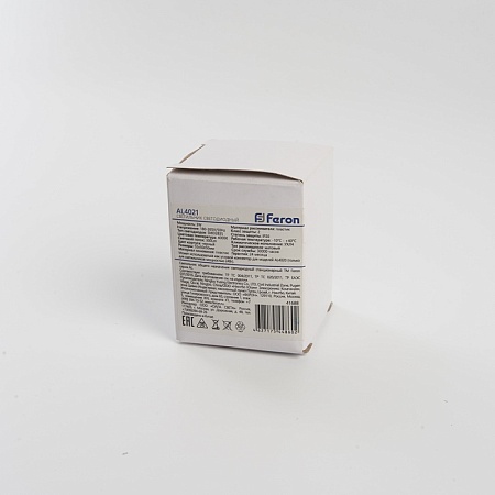 Светильник светодиодный Feron AL4021 IP20 3W 4000К, пластик, белый 50*50*55мм - фото