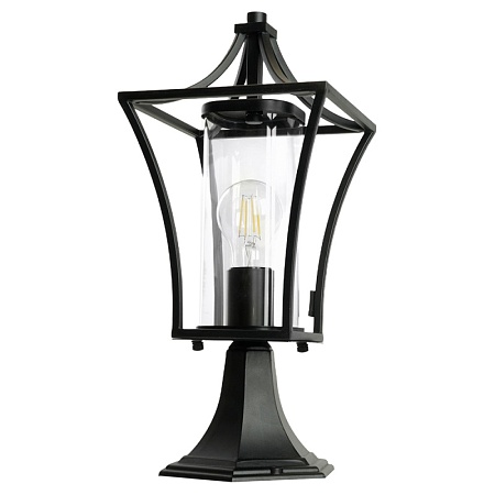 Светильник садово-парковый Feron PL734  на постамент 60W 230V E27, черный - фото