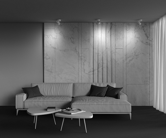 Потолочный светильник Technical Onda C024CL-18W4K-W-1 - фото